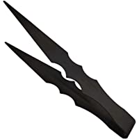 KAISER - Pinzas NINJA de Cachimba Shisha Para Mover Carbón de Acero Inoxidable - 18 cm- color Negro